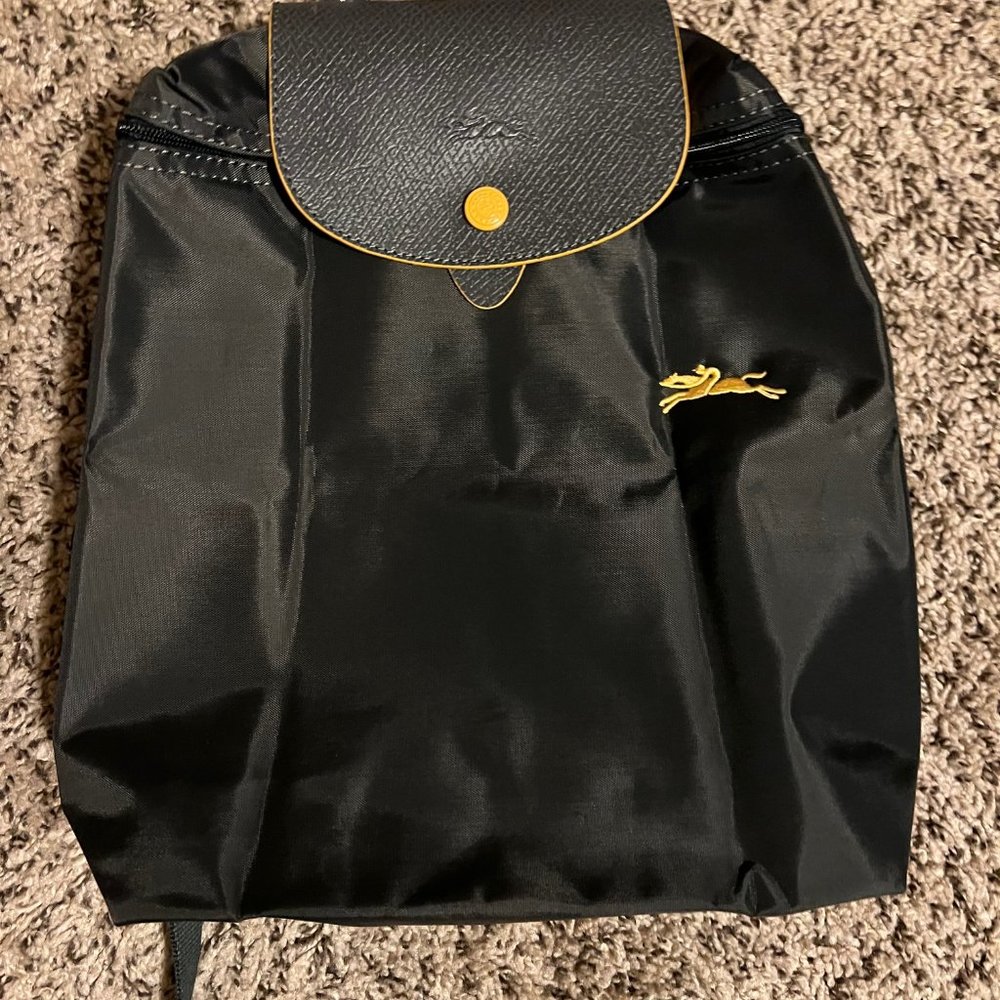 LONGCHAMP Mini Le Pliage  Backpack In Dark Grey